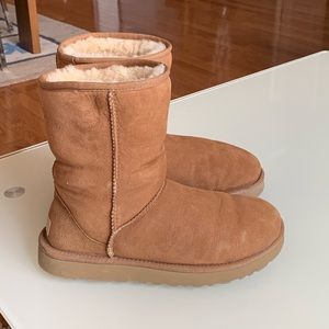 UGG boots, caramel colour, size 9